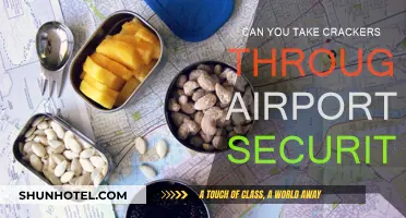 Travelers' Snack: Crackers and Airport Security Rules
