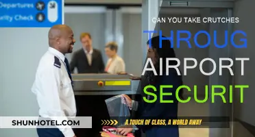 Airport Security and Crutches: What You Need to Know