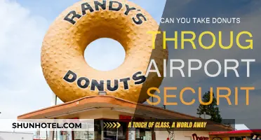 Traveling with Donuts: Airport Security Rules Explained