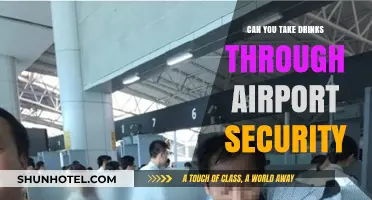 Airport Security Drinks: What's Allowed and What's Not?