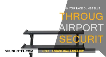 Traveling with Dumbbells: Airport Security Clearance