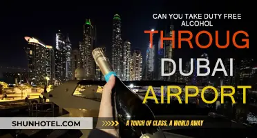 Dubai Airport: Duty-Free Alcohol Rules Explained