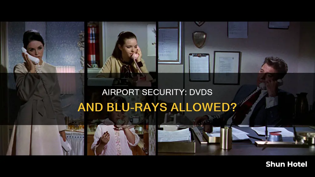 can you take dvds and blu-rays through airport security