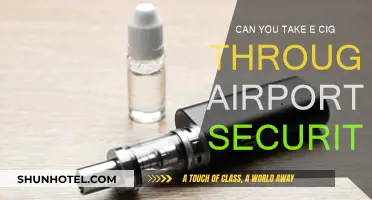 E-Cigarettes and Airport Security: What You Need to Know