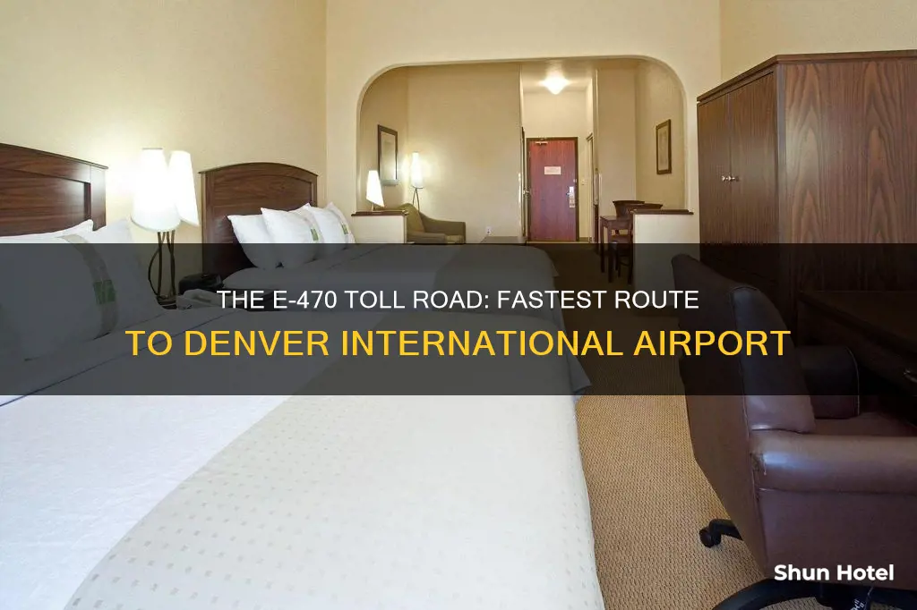can you take e470 to denver international airport