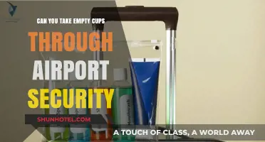 Travelers' Dilemma: Empty Cups Through Airport Security