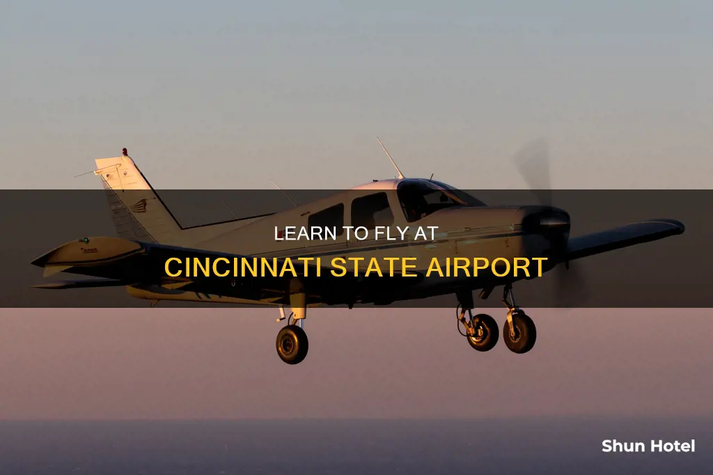 can you take flying lessons at the cincinnati state airport