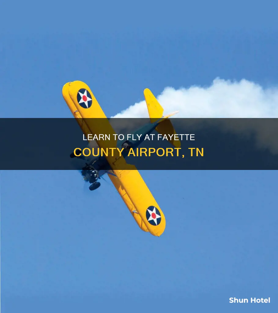 can you take flying lessons fayette county airport tn
