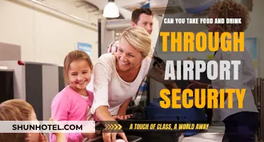 Navigating Airport Security: Food and Drink Rules