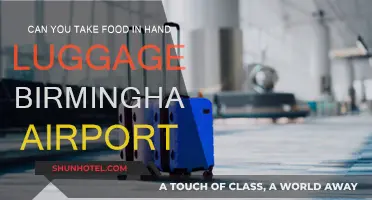 Birmingham Airport Food Rules: Hand Luggage