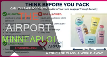 Minneapolis Airport: Food Rules and Regulations