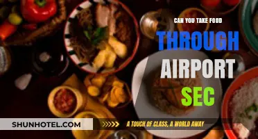 Travelers' Food Guide: Airport Security Rules