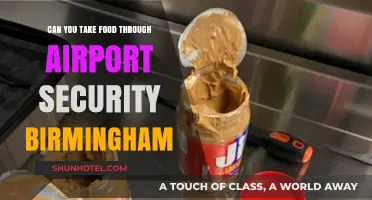 Birmingham Airport Security: Food Rules Explained