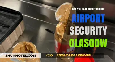 Airport Security Food Rules: Glasgow Edition