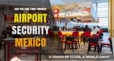 Airport Security Food Rules: Mexico Edition