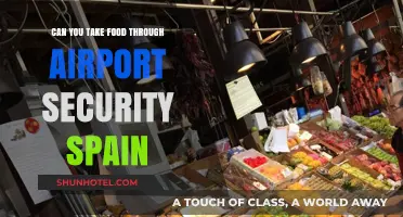 Airport Security Food Rules in Spain: What to Know