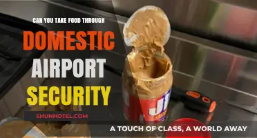 Traveling with Food: Domestic Airport Security Rules