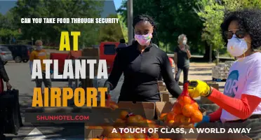 Travelers' Food Guide: Atlanta Airport Security