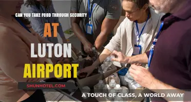 Luton Airport Security: Can You Bring Food?