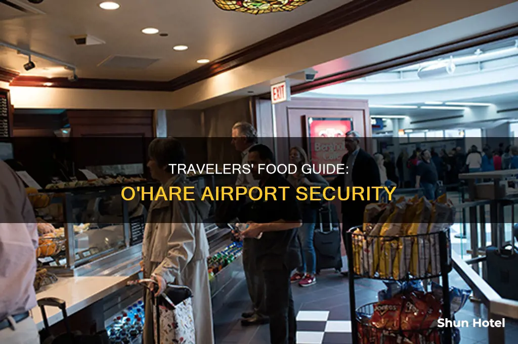 can you take food through security at o hare airport