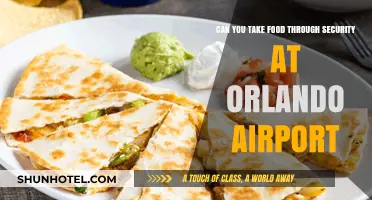 Orlando Airport Security: Can You Bring Food?
