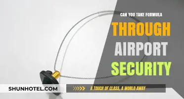 Formula Feeding: Airport Security Do's and Don'ts