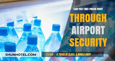 Airport Security: Fresh Fruits Allowed or Not?