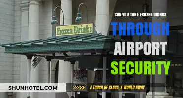 Travel Tip: Frozen Drinks and Airport Security
