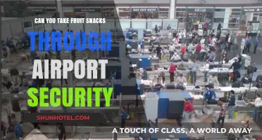 Traveling with Fruit Snacks: Airport Security Rules