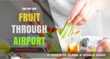 Traveling with Fruit: What's Allowed?