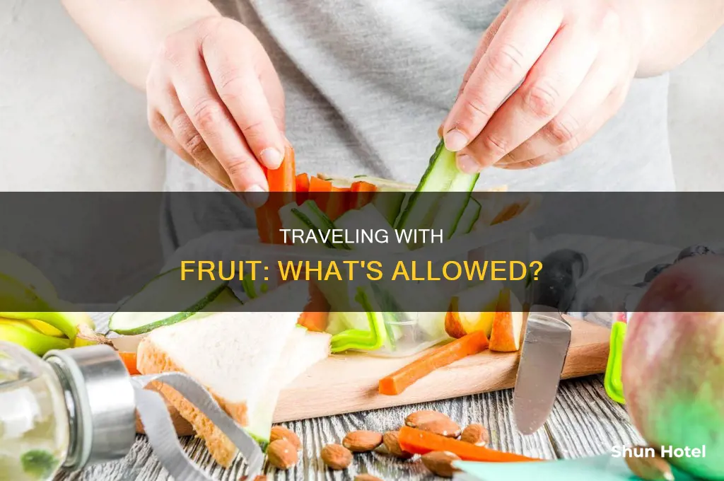 can you take fruit through airport