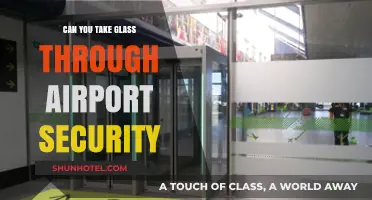Glass at Airport Security: What You Should Know