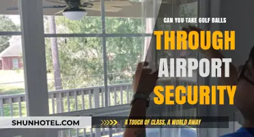 Golf Balls and Airport Security: What's Allowed?