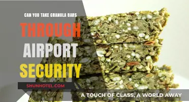 Travel Snacking: Granola Bars and Airport Security