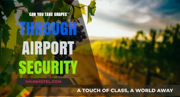 Airport Security and Grapes: What You Need to Know