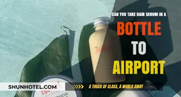 Airport Security and Hair Serum: What You Need to Know
