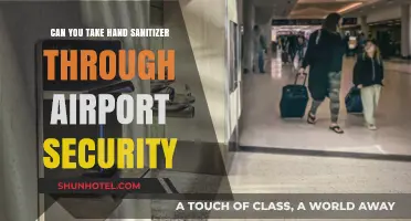 Hand Sanitizer and Airport Security: What's Allowed?