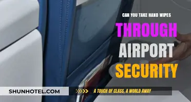 Hand Wipes: Airport Security Clearance?