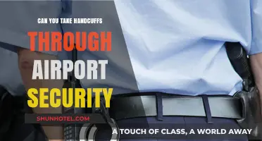Handcuffs and Airport Security: What You Need to Know