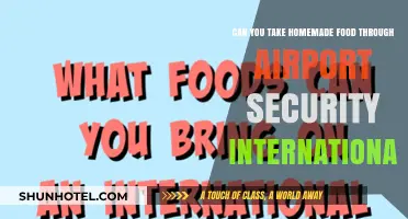 Traveling with Homemade Food: Airport Security Rules