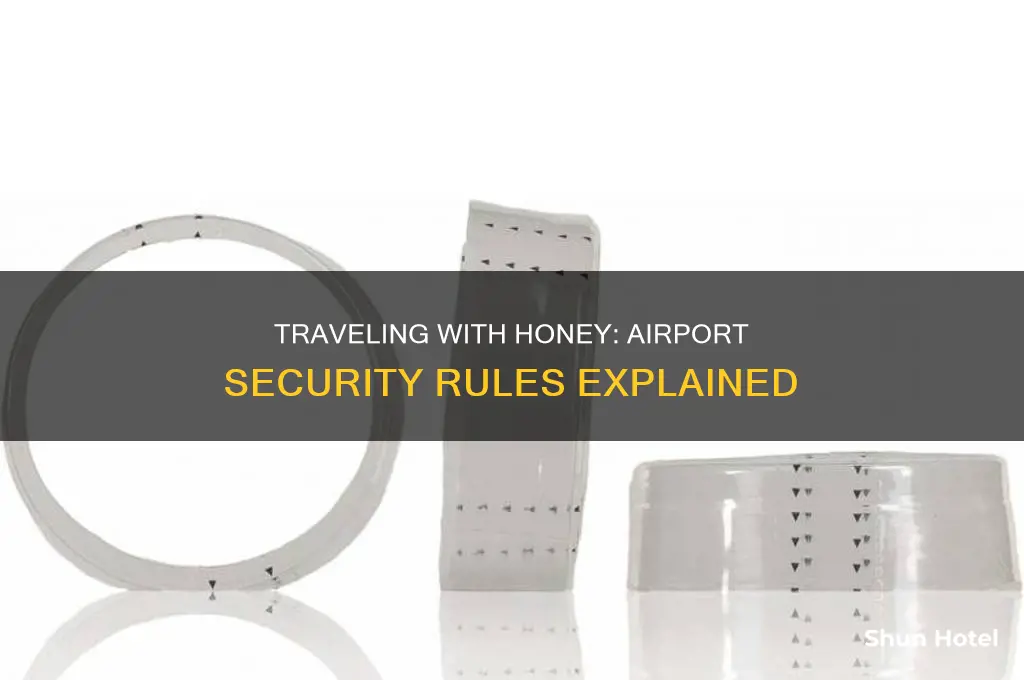 can you take honey through airport security