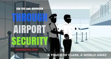 Ibuprofen and Airport Security: What's Allowed?