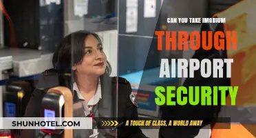 Traveler's Diarrhea: Imodium and Airport Security Clearance