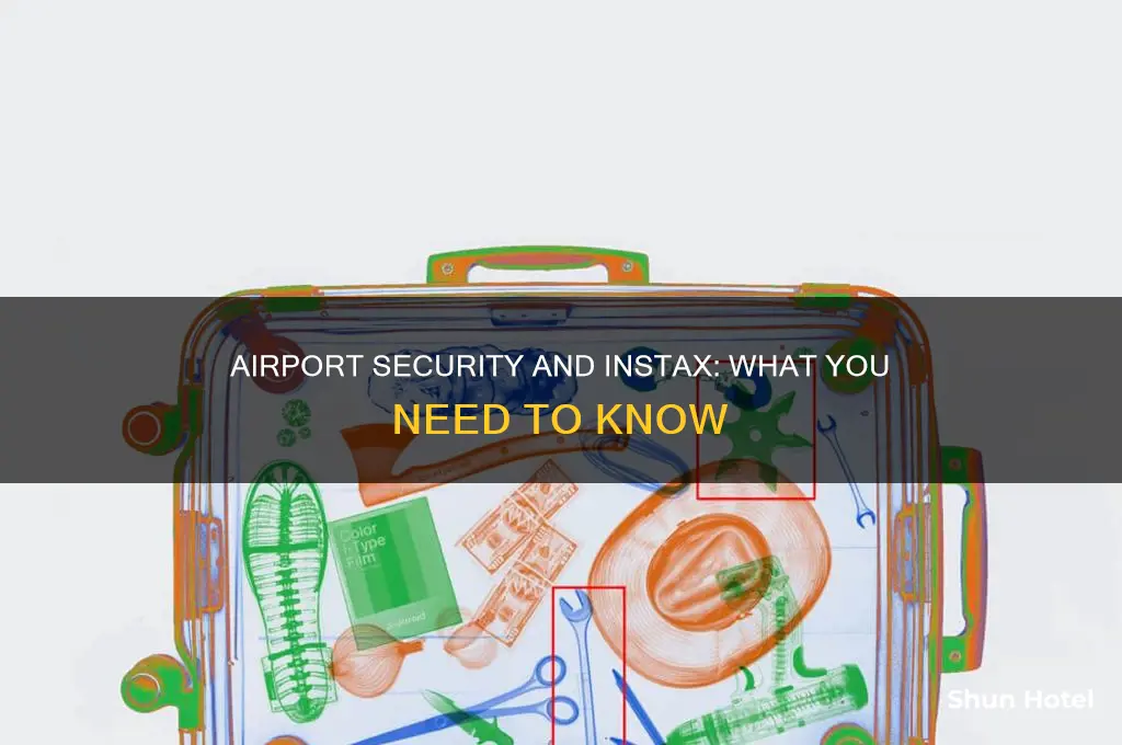 can you take instax film through airport security