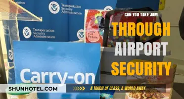 Airport Security and Jam: What's Allowed?