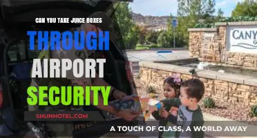 Airport Security and Juice Boxes: What You Need to Know
