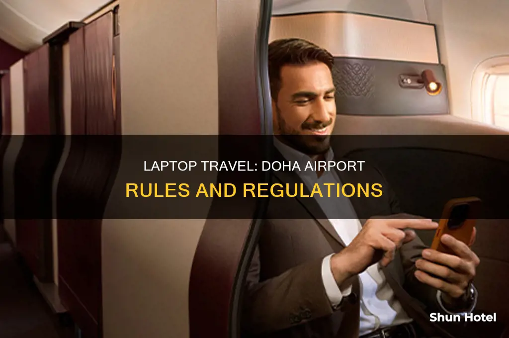 can you take laptop to anf from doha airport