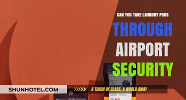 Laundry Pods: Airport Security Clearance?