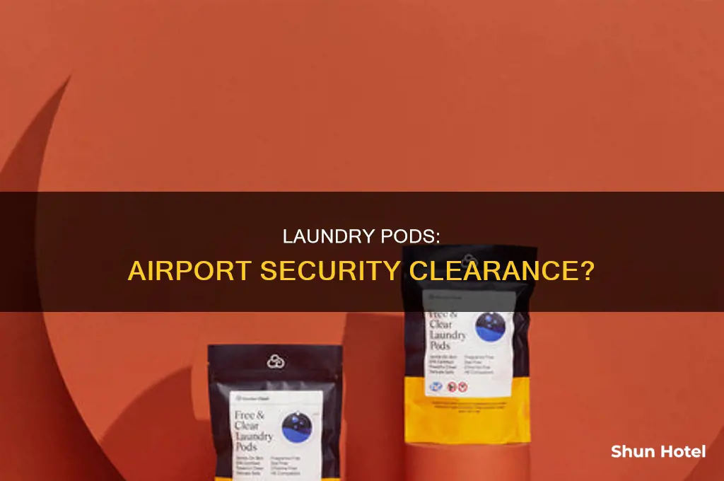 can you take laundry pods through airport security