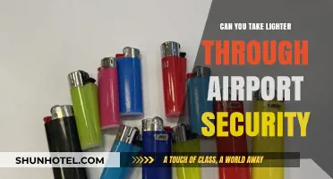 Airport Security: Lighters and What You Can Carry